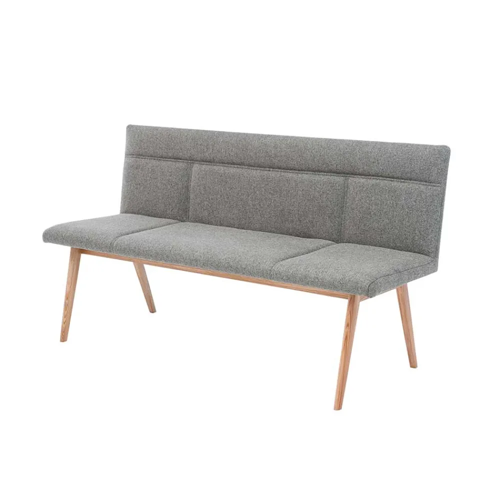 Wohnen Küchenbänke|Esszimmerbänke*Elegante Esszimmer Polsterbank mit Lehne - Wervo