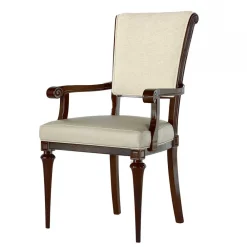 Wohnen Eleganter Armlehnenstuhl im klassischen Stil - Crenada