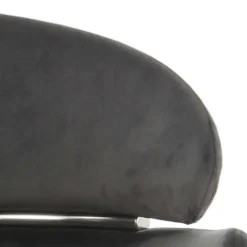 Wohnen Wohnzimmerstühle*Eleganter Armlehnstuhl in Grau & Silber - Ecolosia