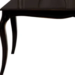 Wohnen Braune Möbel|Küchentische*Eleganter Barocktisch in Dunkelbraun - Granita