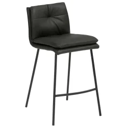 Wohnen Eleganter Barstuhl in Anthrazit - Isael