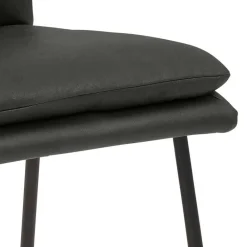 Wohnen Eleganter Barstuhl in Anthrazit - Isael