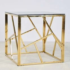 Wohnen Telefontische*Eleganter Couchtisch aus Rauchglas - Navugada