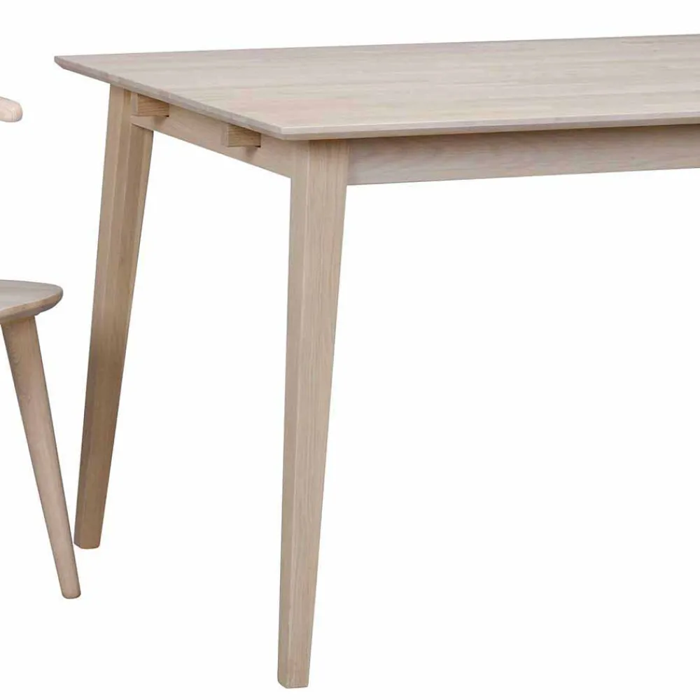 Wohnen Naturholzmöbel|Massivholzmöbel*Eleganter Esszimmer Tisch aus Massivholz - Pessoa