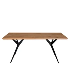 Wohnen Eleganter Esszimmertisch aus massivem Eichenholz - Licium