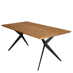 Wohnen Eleganter Esszimmertisch aus massivem Eichenholz - Licium