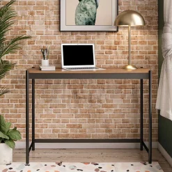 Wohnen Bürotische*Eleganter Schreibtisch in Walnuss Optik - Rondja