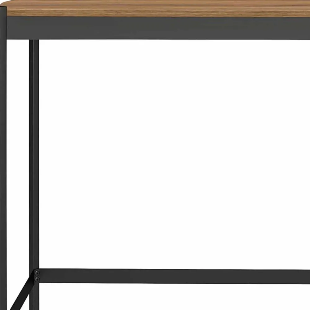 Wohnen Bürotische*Eleganter Schreibtisch in Walnuss Optik - Rondja