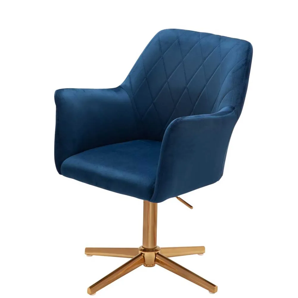 Wohnen Bürostühle*Eleganter Schreibtischstuhl mit Kreuzfuß - Lasmus