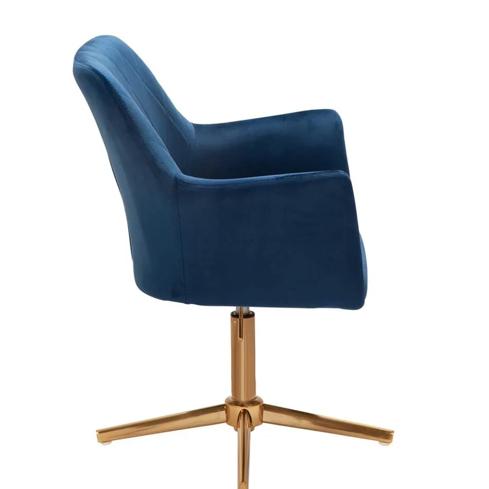 Wohnen Bürostühle*Eleganter Schreibtischstuhl mit Kreuzfuß - Lasmus