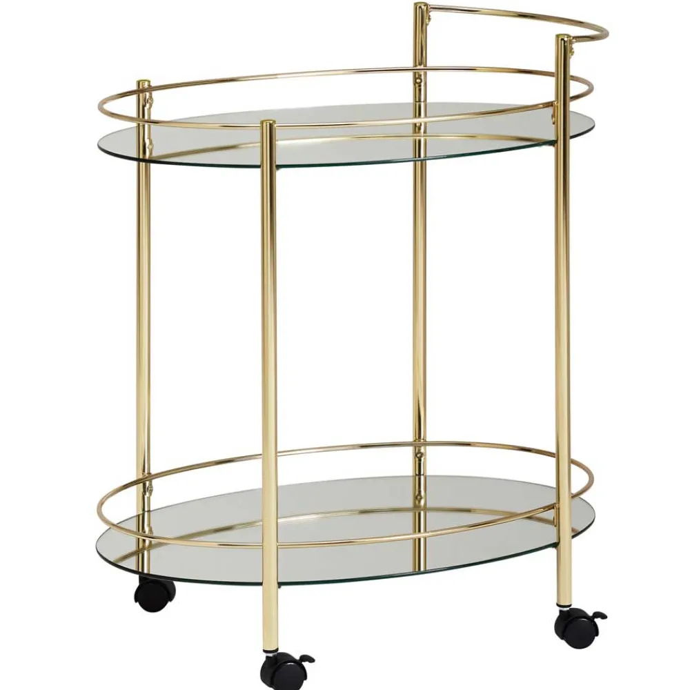 Wohnen Eleganter Teewagen ovales Design - Continento