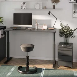 Wohnen Bürotische*Elektrisch verstellbarer Bürotisch & Rollcontainer - Tila (zweiteilig)
