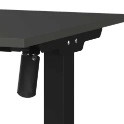 Wohnen Elektrisch verstellbarer Officetisch in Dunkelgrau - Gatron