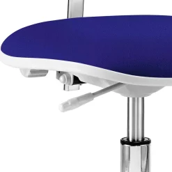 Wohnen Bürostühle*Ergo Bürodrehstuhl in Blau Stoff - Portland