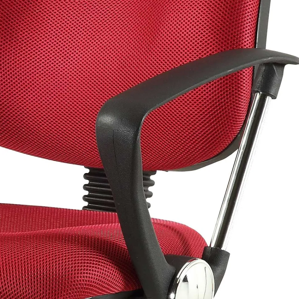 Wohnen Ergonomischer Bürostuhl in Dunkelrot - Tessera