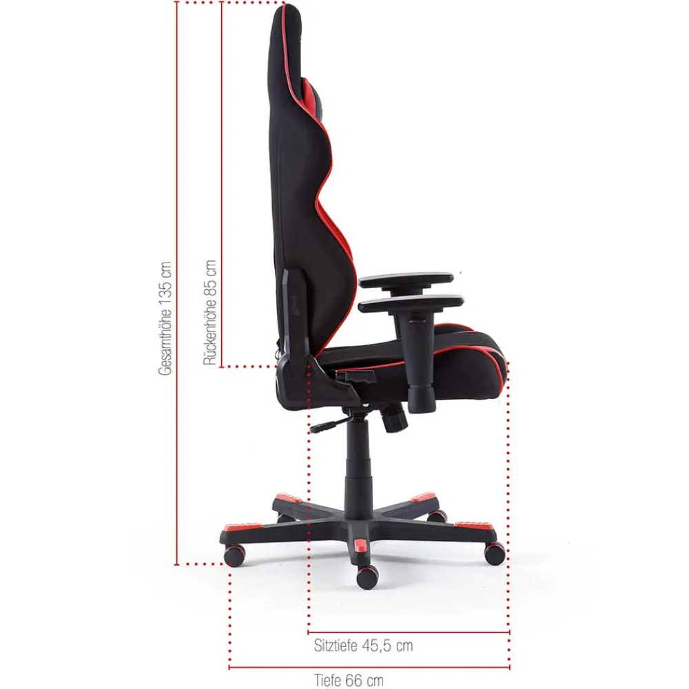 Wohnen Ergonomischer PC Stuhl im Racing Design - Apulias