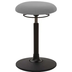 Wohnen Ergonomischer Pendelhocker in Grau & Schwarz - Kamma