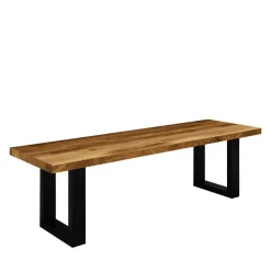 Wohnen Küchenbänke|Esszimmerbänke*Essbank Manzey aus Wildeiche Massivholz