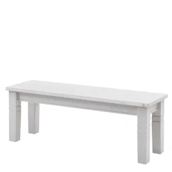 Wohnen Esszimmerbänke|Sitzbank*Essbank Satumare in Weiß