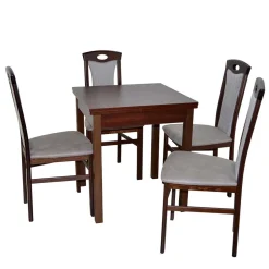 Wohnen Küchen-Essgruppen|Esszimmer Komplett*Essgruppe für die Küche als Set - Lardosia (fünfteilig)