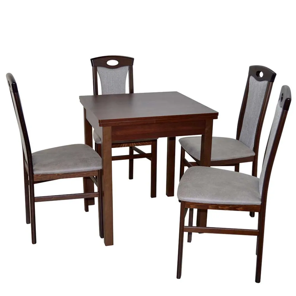 Wohnen Küchen-Essgruppen|Esszimmer Komplett*Essgruppe für die Küche als Set - Lardosia (fünfteilig)