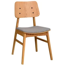 Wohnen Graue Möbel|Küchen-Essgruppen*Essgruppe in Eiche & Hellgrau - Nineo (siebenteilig)