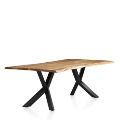 Wohnen Loft Möbel|Industrial Möbel*Essgruppe mit Bank Set - Nicuda (sechsteilig)