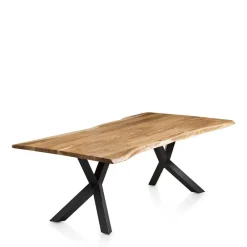 Wohnen Loft Möbel|Industrial Möbel*Essgruppe mit Bank Set - Nicuda (sechsteilig)