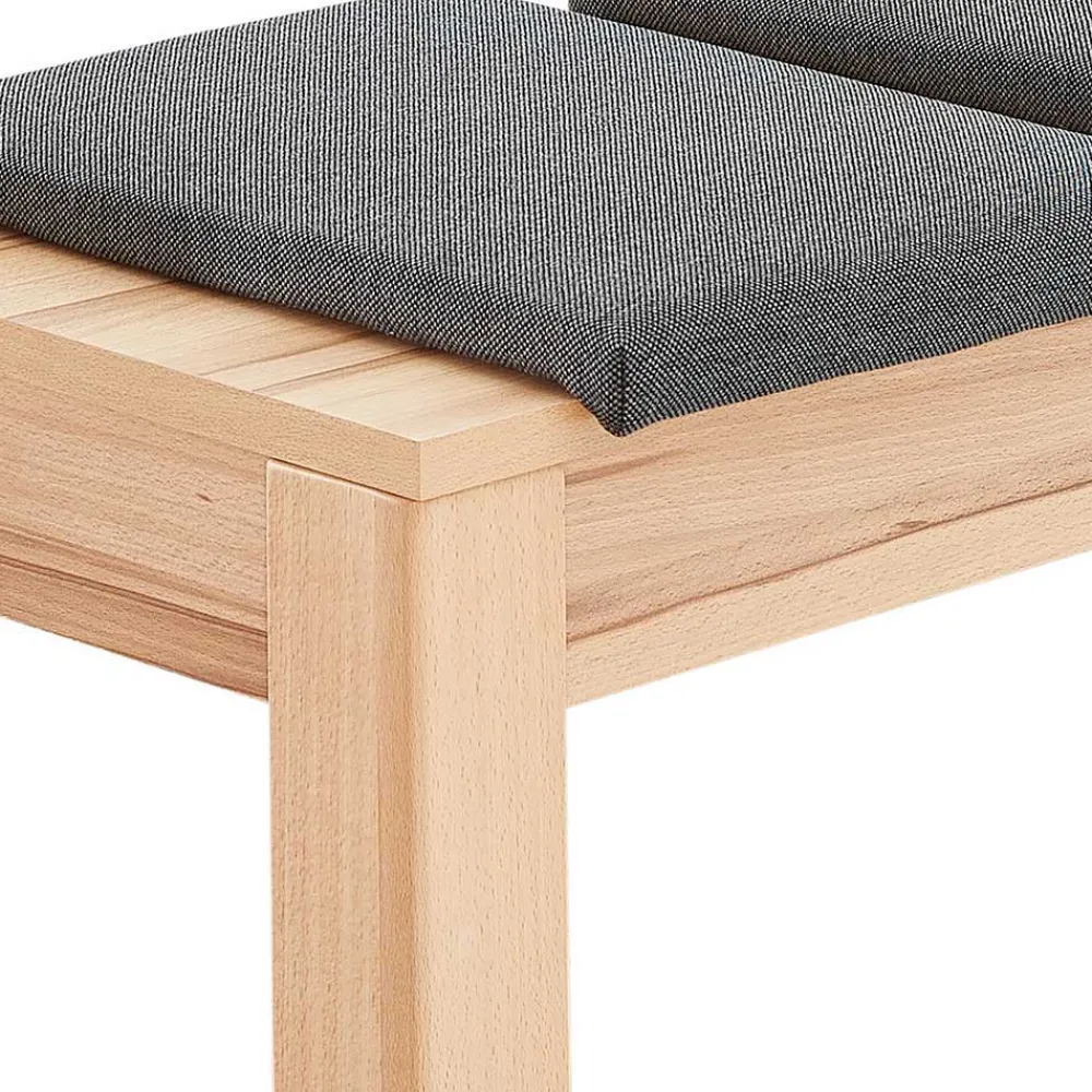 Wohnen Essgruppe mit Bänken Set - Amyonta (dreiteilig)