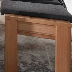 Wohnen Essgruppe mit Bänken Set - Amyonta (dreiteilig)