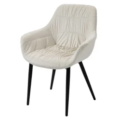 Wohnen Essgruppe mit vier Stühlen - Acigne (fünfteilig)