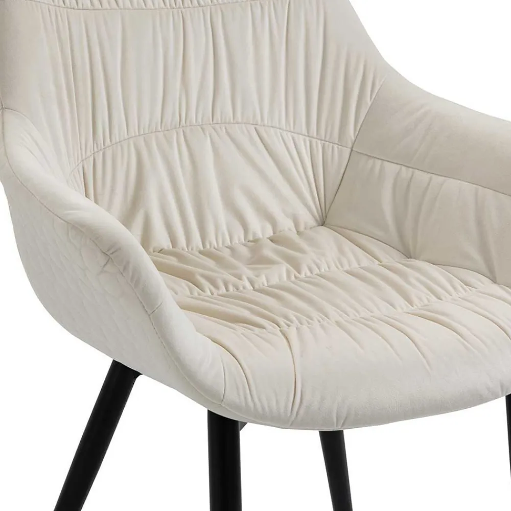 Wohnen Essgruppe mit vier Stühlen - Acigne (fünfteilig)