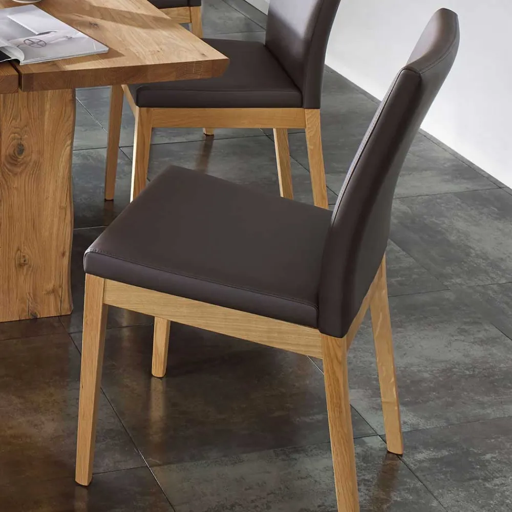 Wohnen Essgruppe Sympatia aus Wildeiche Massivholz (siebenteilig)