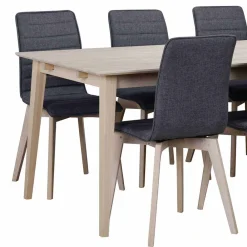 Wohnen Essplatz Gruppe mit 6 Stühlen - Pessoa (siebenteilig)