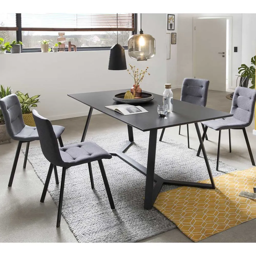 Wohnen Essplatzgruppe im Skandinavischen Wohnstil - Diazaja (fünfteilig)