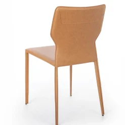 Wohnen Essstuhl in Cognac Braun - Anthony (2er Set)