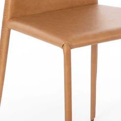 Wohnen Essstuhl in Cognac Braun - Anthony (2er Set)