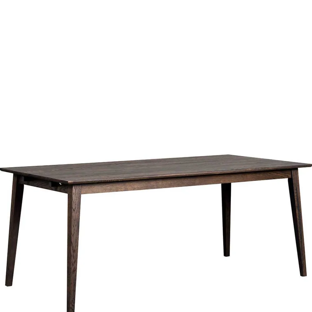 Wohnen Küchen-Essgruppen|Esszimmer Komplett*Esstisch & 6 schwarze Stühle - Flints (siebenteilig)