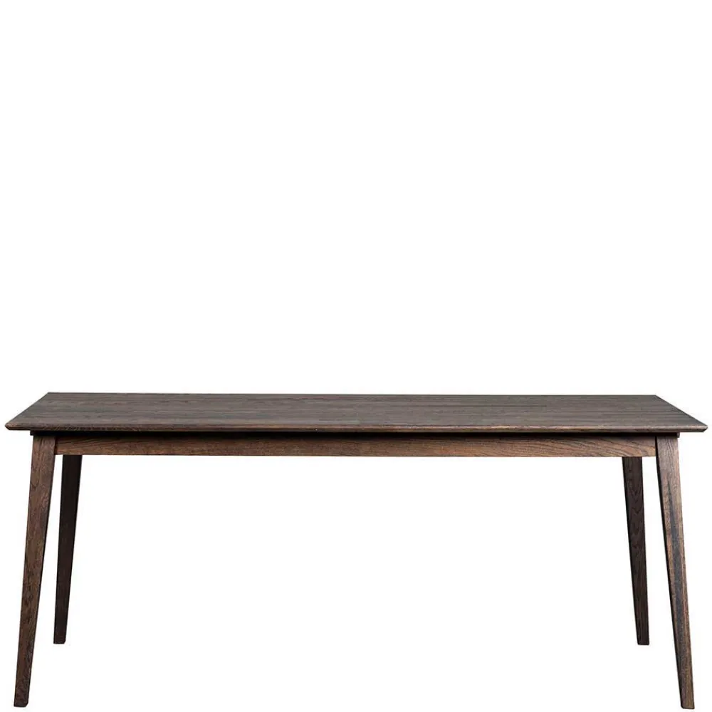 Wohnen Küchen-Essgruppen|Esszimmer Komplett*Esstisch & 6 schwarze Stühle - Flints (siebenteilig)