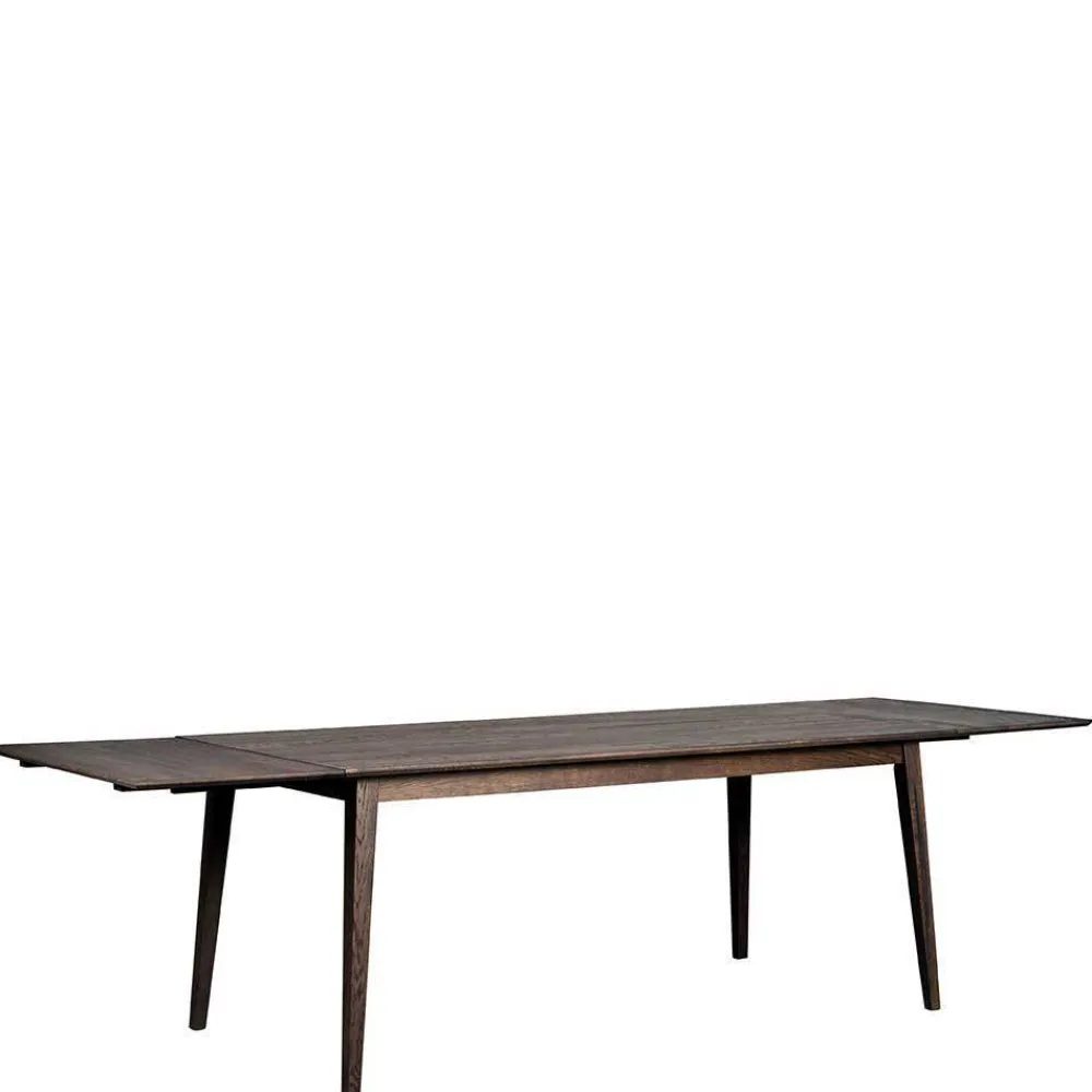 Wohnen Küchen-Essgruppen|Esszimmer Komplett*Esstisch & 6 schwarze Stühle - Flints (siebenteilig)