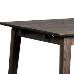 Wohnen Küchen-Essgruppen|Esszimmer Komplett*Esstisch & 6 schwarze Stühle - Flints (siebenteilig)