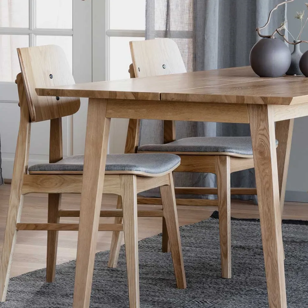 Wohnen Sitzgruppe|Küchen-Essgruppen*Esstisch & 2 Stühle & Bank - Canberra (vierteilig)