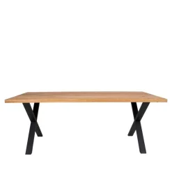 Wohnen Esstisch & Kunstleder Armlehnstühle - Jimma (siebenteilig)