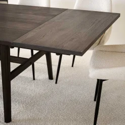 Wohnen Küchen-Essgruppen|Esszimmer Komplett*Esstisch & Schalenstühle im Set - Frantasticas (siebenteilig)