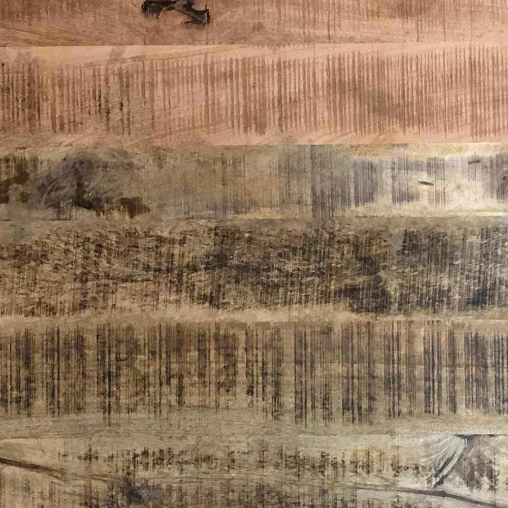 Wohnen Esstisch aus Mango Holz mit Baumkante - Matic