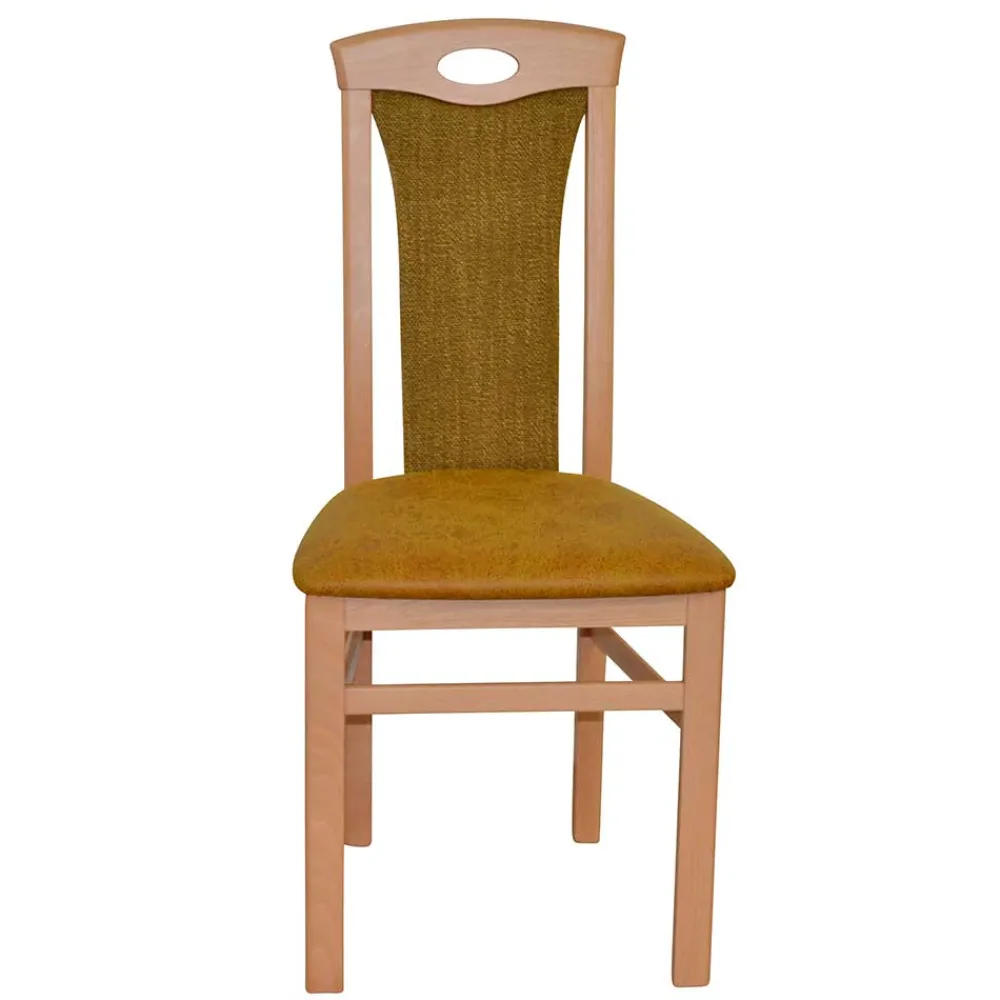 Wohnen Sitzgruppe|Küchen-Essgruppen*Esstisch Gruppe in Buche - Kerneta (fünfteilig)