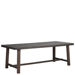 Wohnen Esstisch Gruppe in Eiche dunkel - Vedraza (siebenteilig)