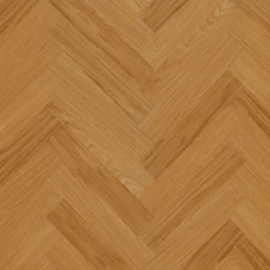 Wohnen Esstisch in Eiche Fischgrät Optik - Alaleva