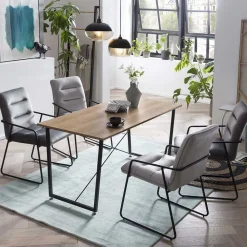 Wohnen Esstisch Kombination für 4 Personen - Tendea (fünfteilig)
