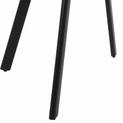 Wohnen Schwarze Möbel|Braune Möbel*Esstisch Kombination mit vier Stühlen - Barcelos (fünfteilig)